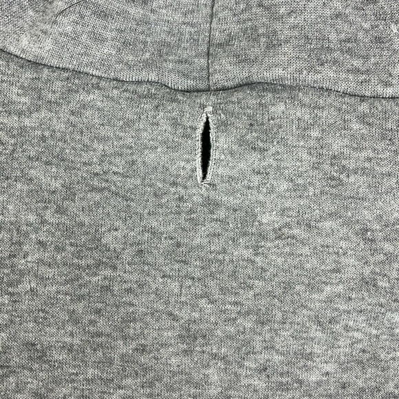 Fabdog hooded 'outcast' sweatshirt velcro close strip harness hook opening Sz XL - Picture 7 of 7